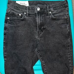H&M skinny fit black jeans